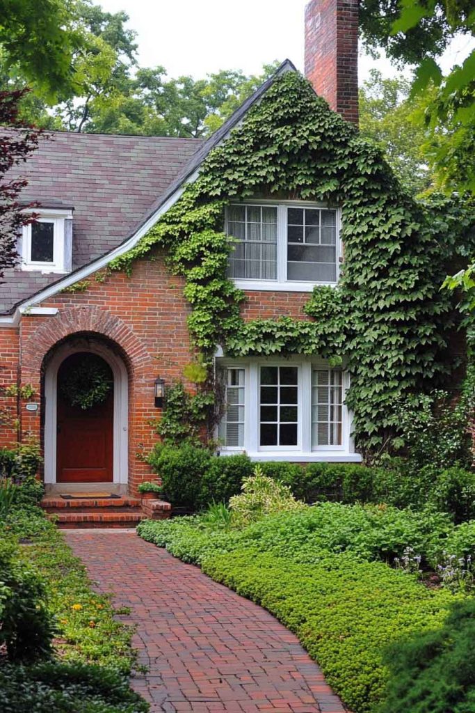 Brick Cottage with Ivy