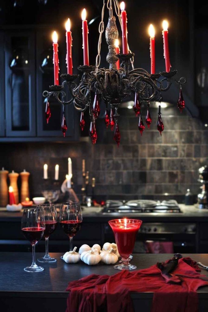 Vampire's Kitchen with Gothic Romance