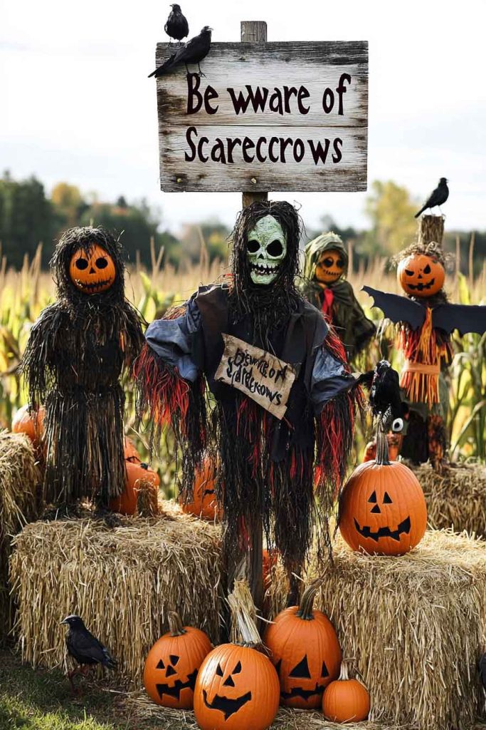 Scarecrow Field Gate