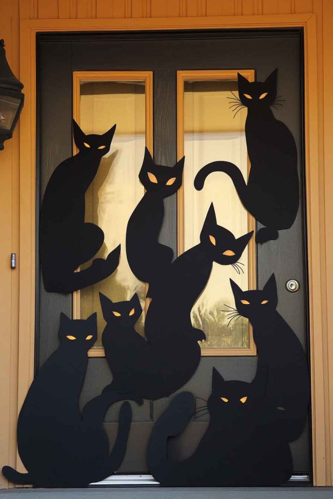 Black Cat Silhouette Collection