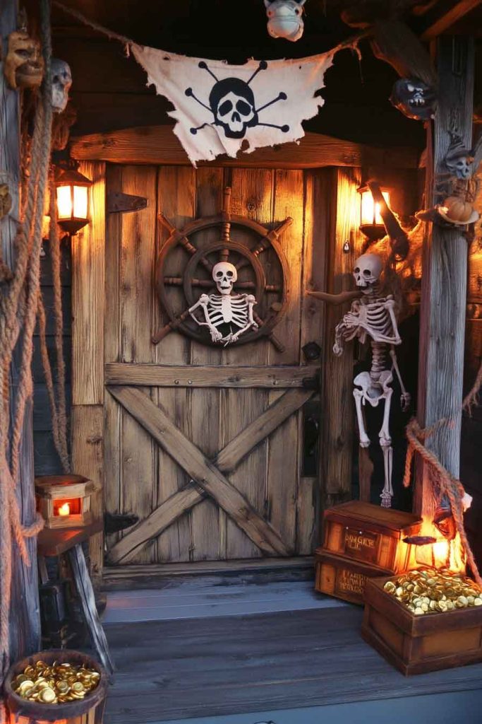 Pirate Ship Doorway Entrance