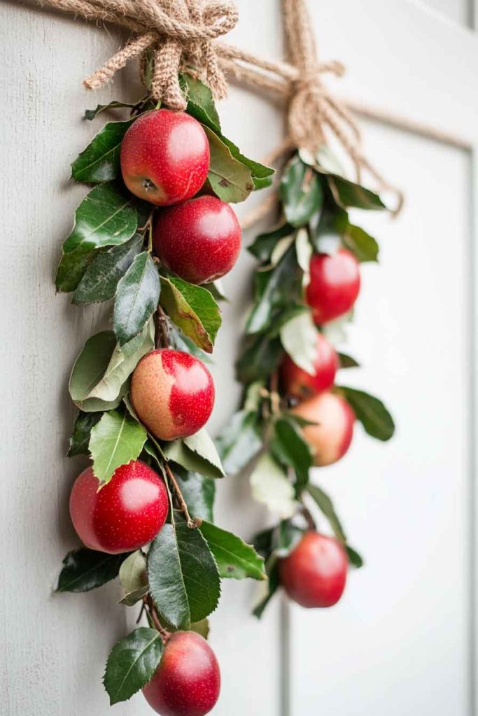Apple and Greenery Garland for Doorway