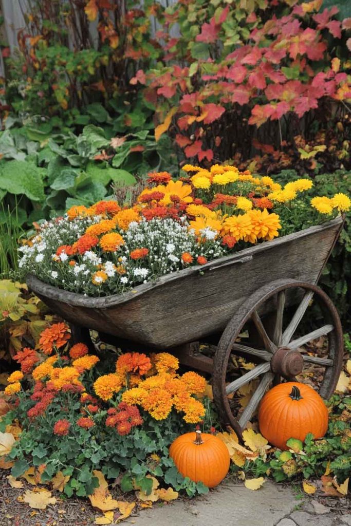 Wheelbarrow Planter