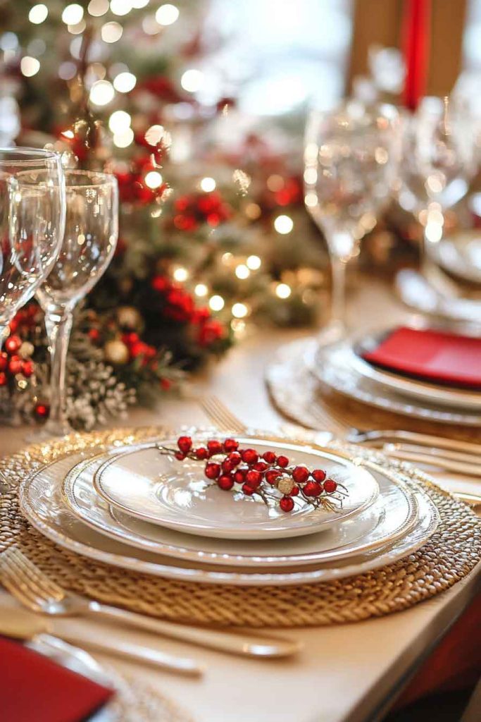 Festive Charger Plates