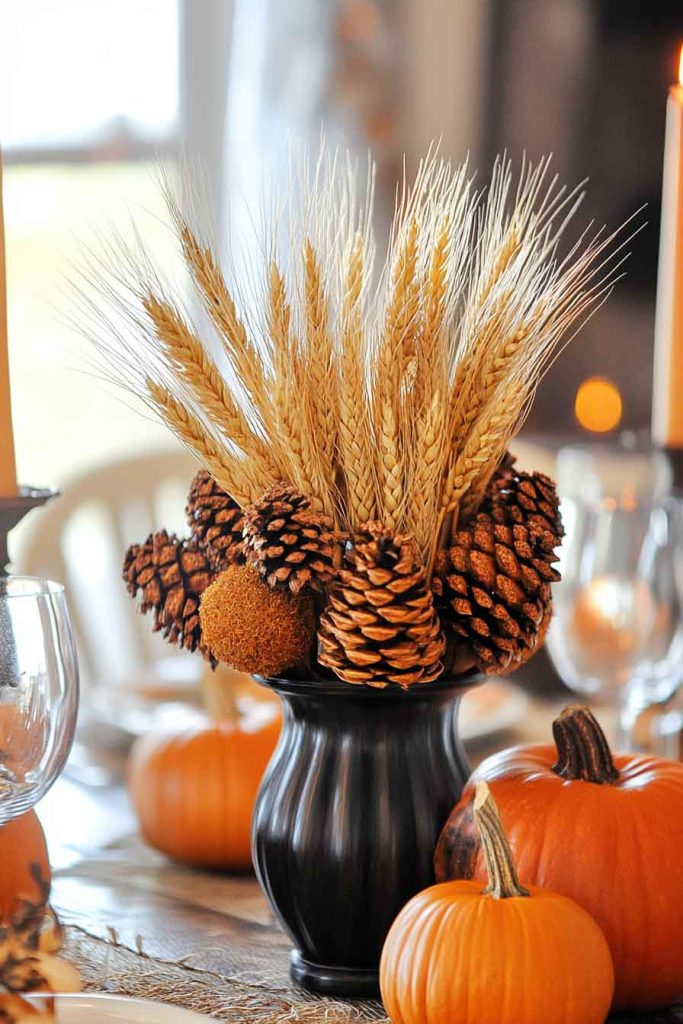 Decorate with Wheat or Grain Bundles