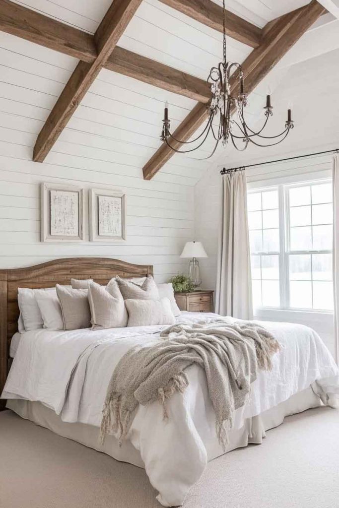 Add a Farmhouse Chandelier