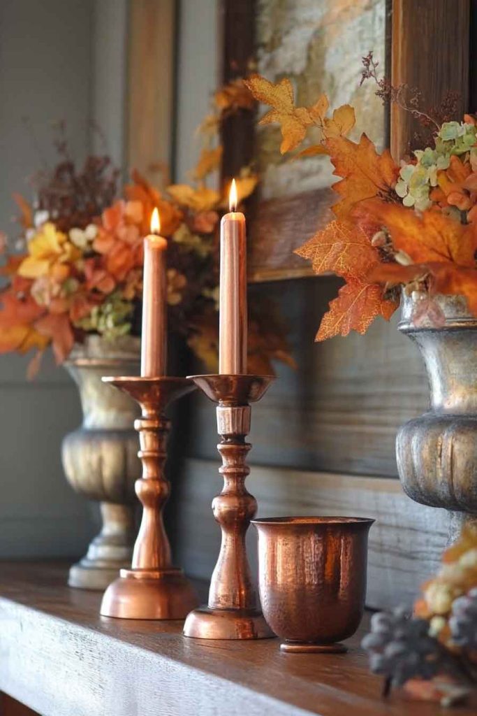 Antique Copper and Brass