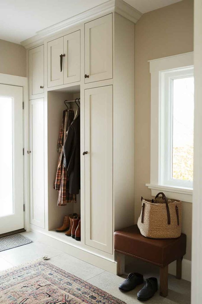 Use Vertical Space with Tall Cabinets