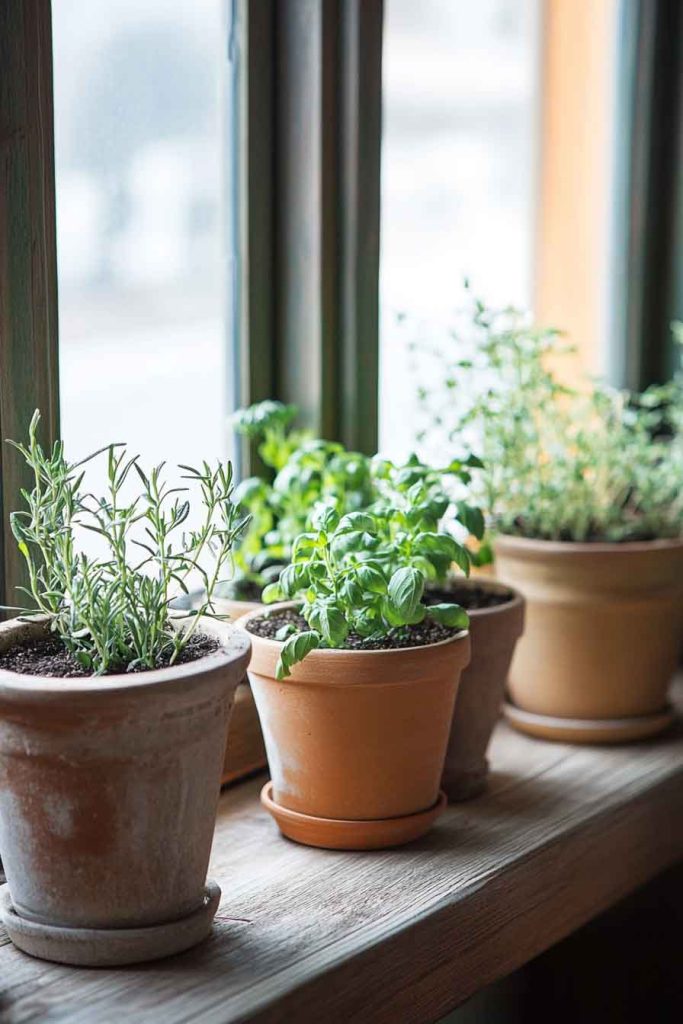 Herb Garden Display