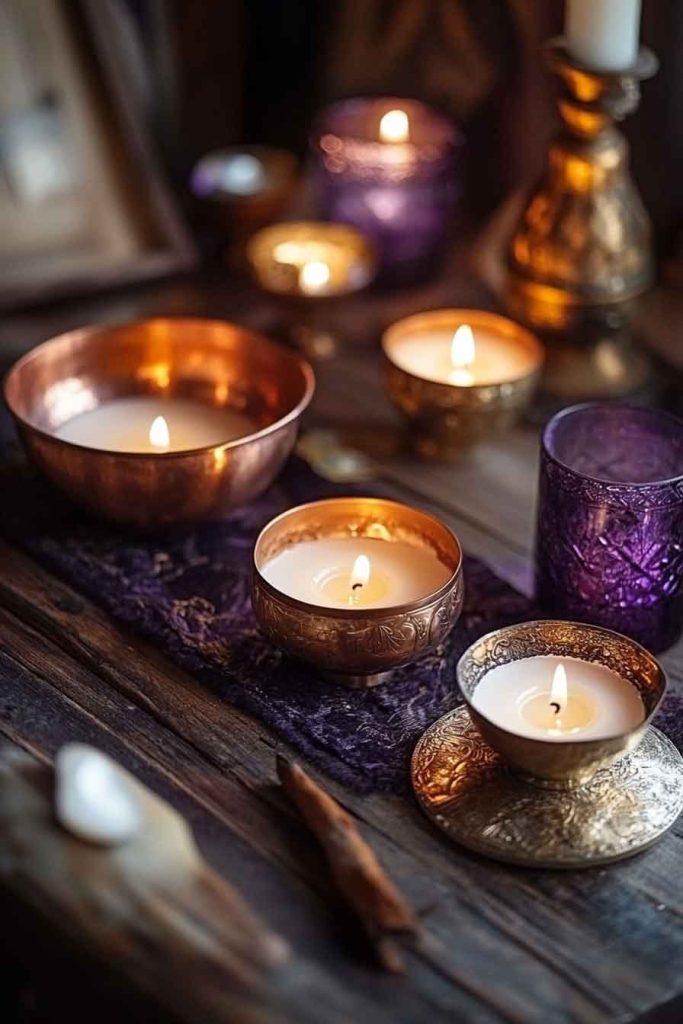 Copper and Brass Accents