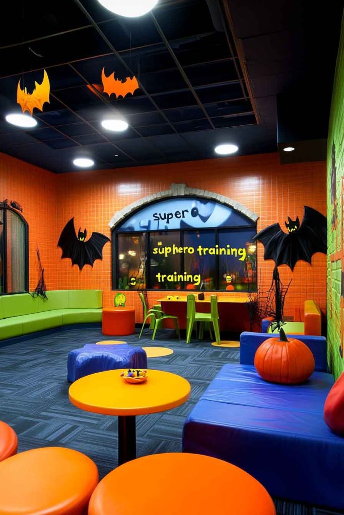 Superhero Halloween Headquarters