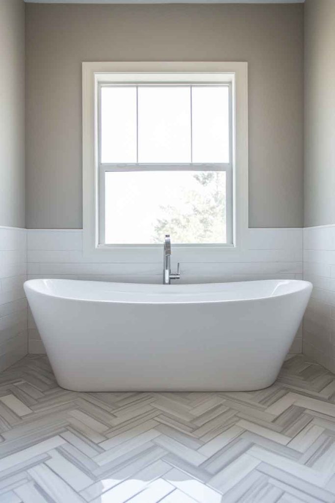 Chevron or Herringbone Patterns