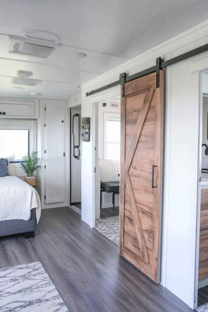 Add Sliding Barn Doors