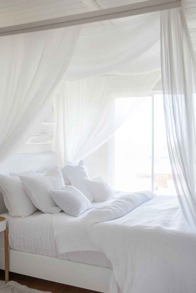 Coastal Canopy or Draped Fabric