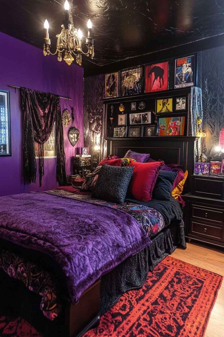 Teenage Gothic Bedroom