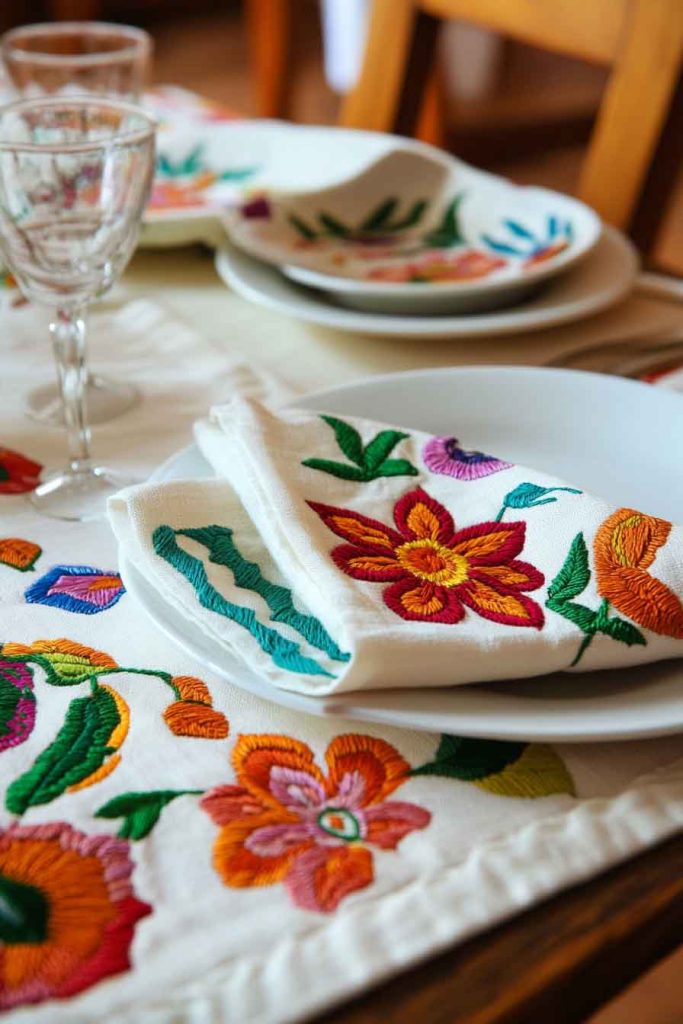 Embroidered Textile Showcase