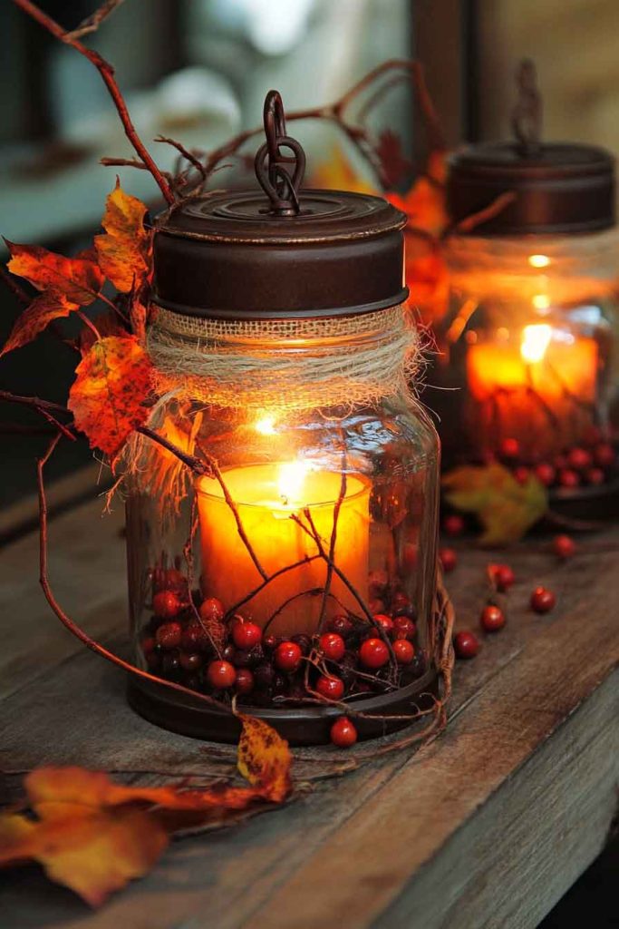 Primitive Fall Lanterns 