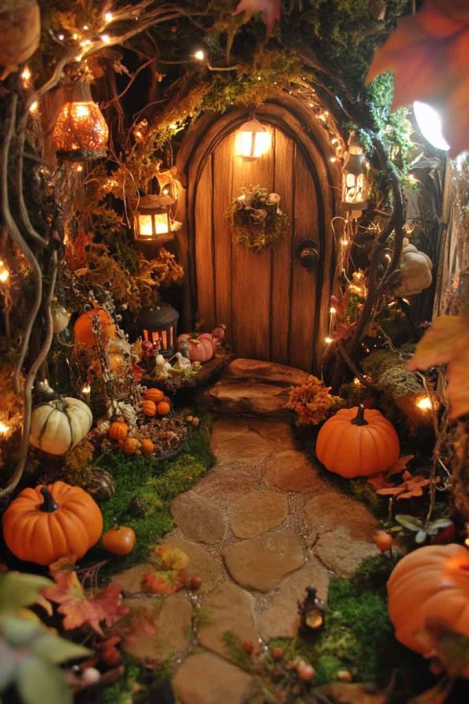 Garden Fairy Halloween Habitat