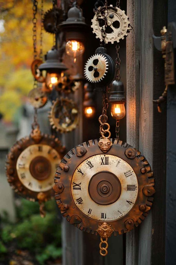 Steampunk Halloween Entrance