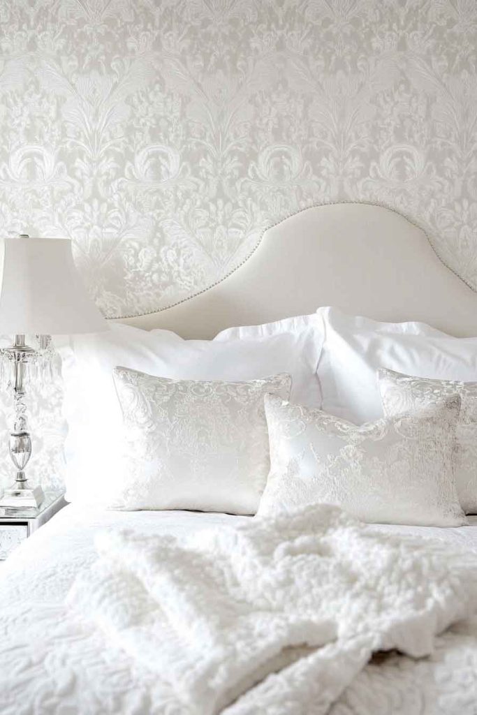 Luxurious Winter White Wallpaper