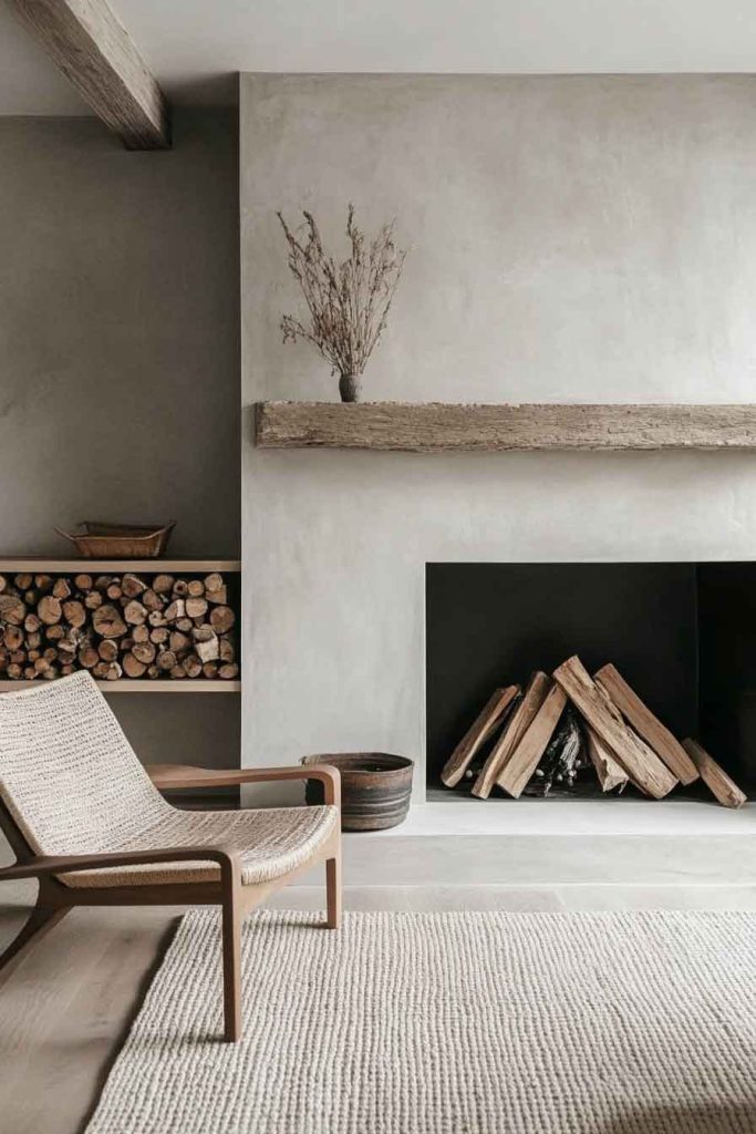 Minimalist Fireplace Design