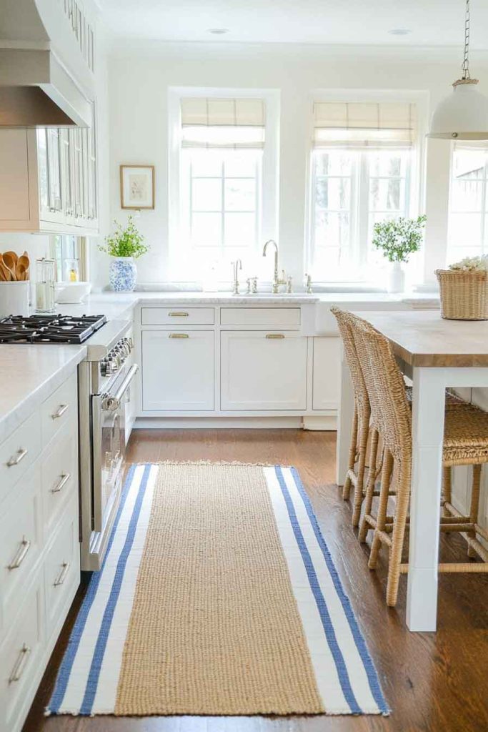 Coastal Kitchen Rugs and Mats