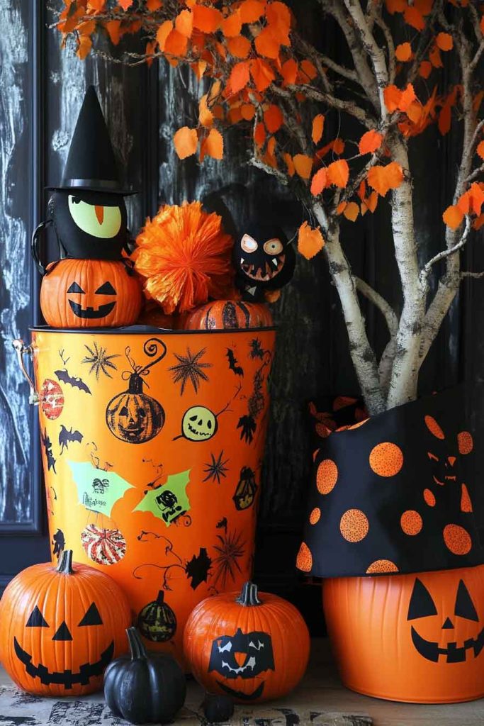 Themed Trash Can