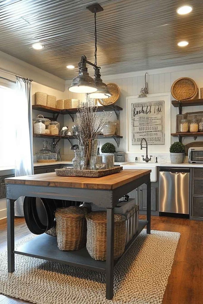 Galvanized Metal Accents