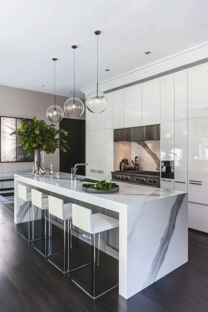 Minimalist Modern Island