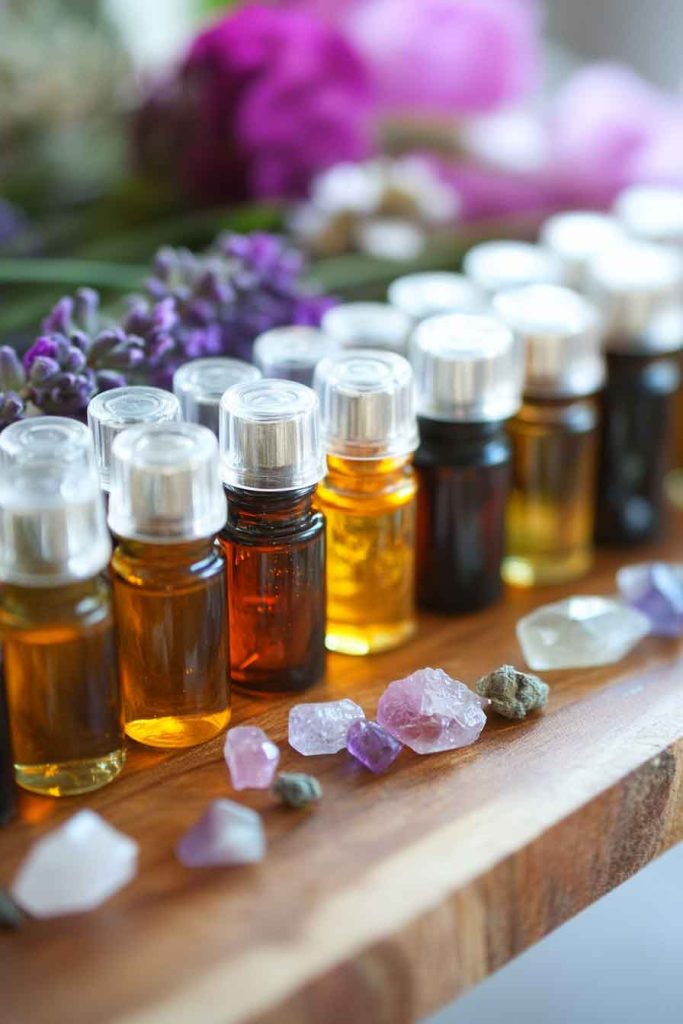 Essential Oil Roller Bottles for Intentions