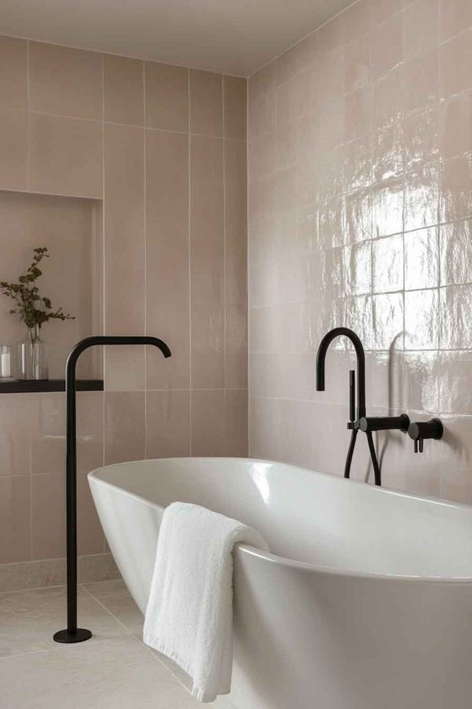 Mix Matte and Glossy Finishes