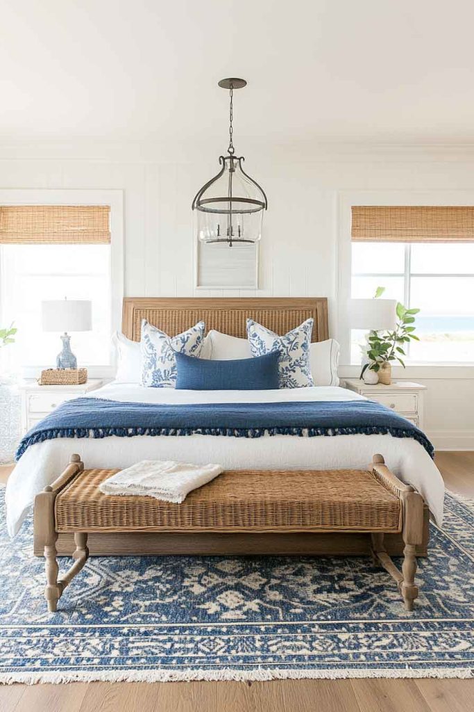 Coastal Bench at Foot of Bed