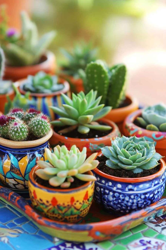 Bright Pottery Planter Collection