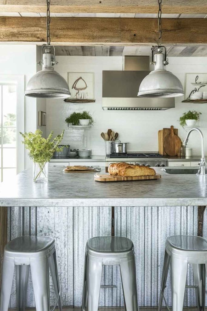 Galvanized Metal Accents