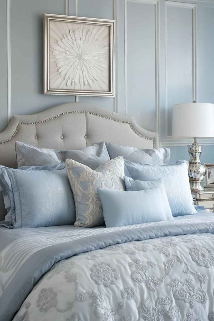 Cool Gray and Ice Blue