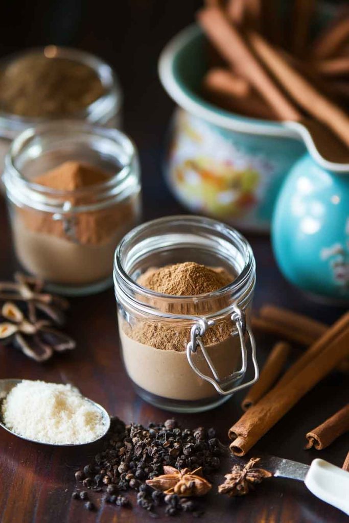 Homemade Chai Tea Mix in Jars