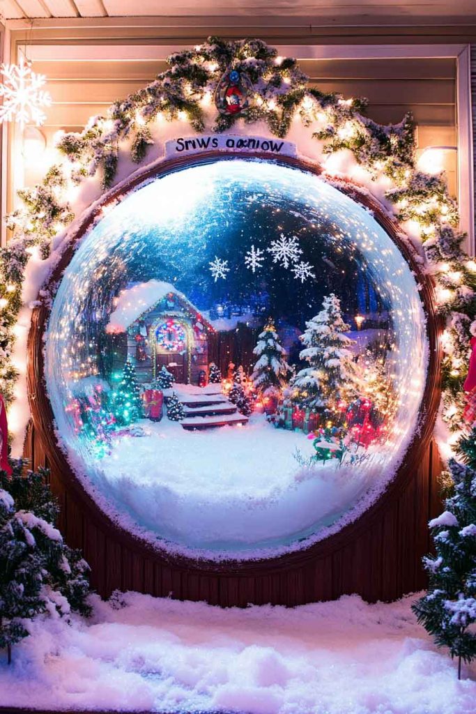 Snow Globe Scene
