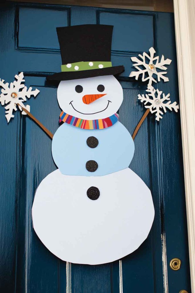 Snowman Door Decoration