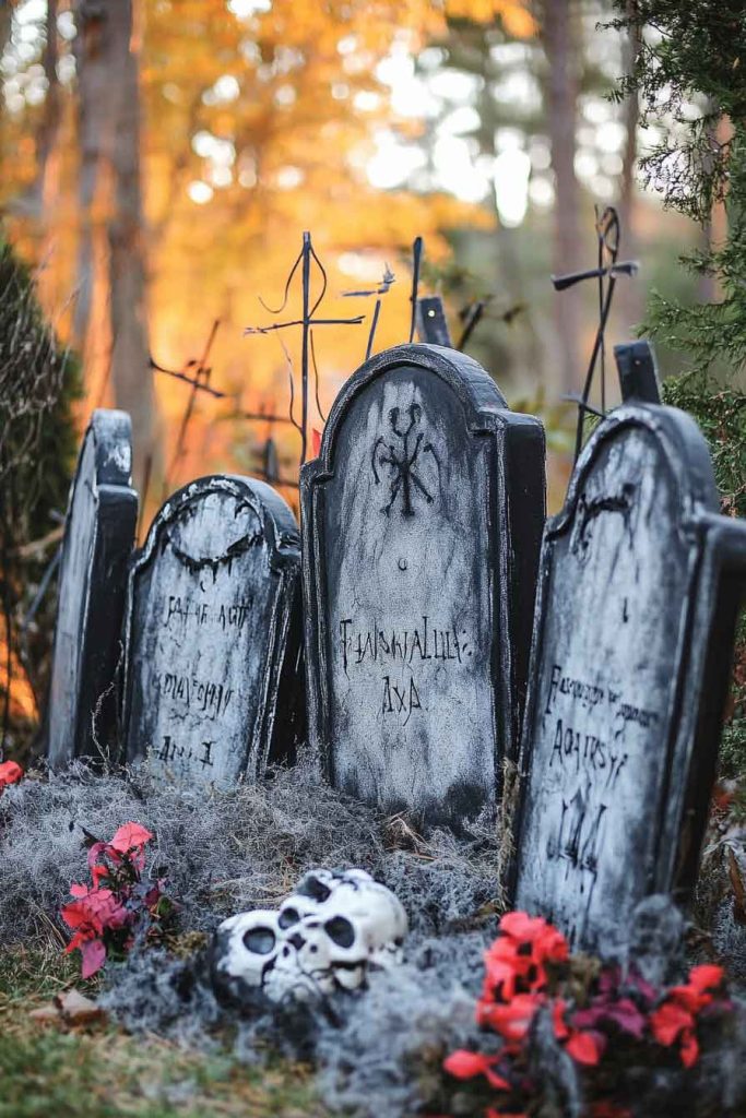 Cemetery Graveyard Display