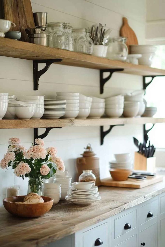 Open Shelving