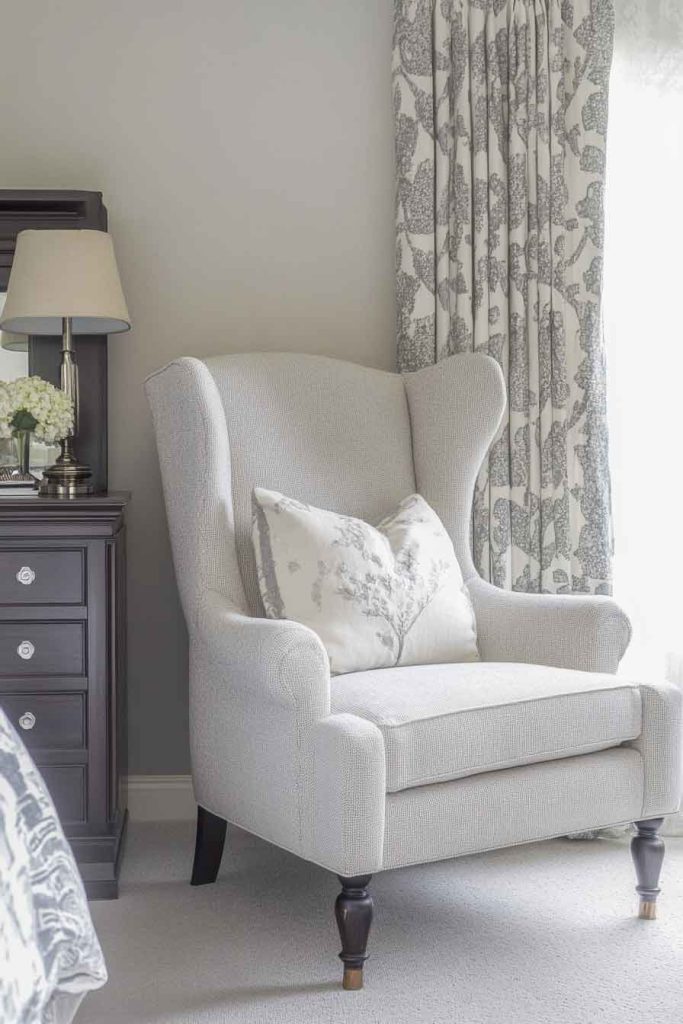 Elegant Wingback Chair