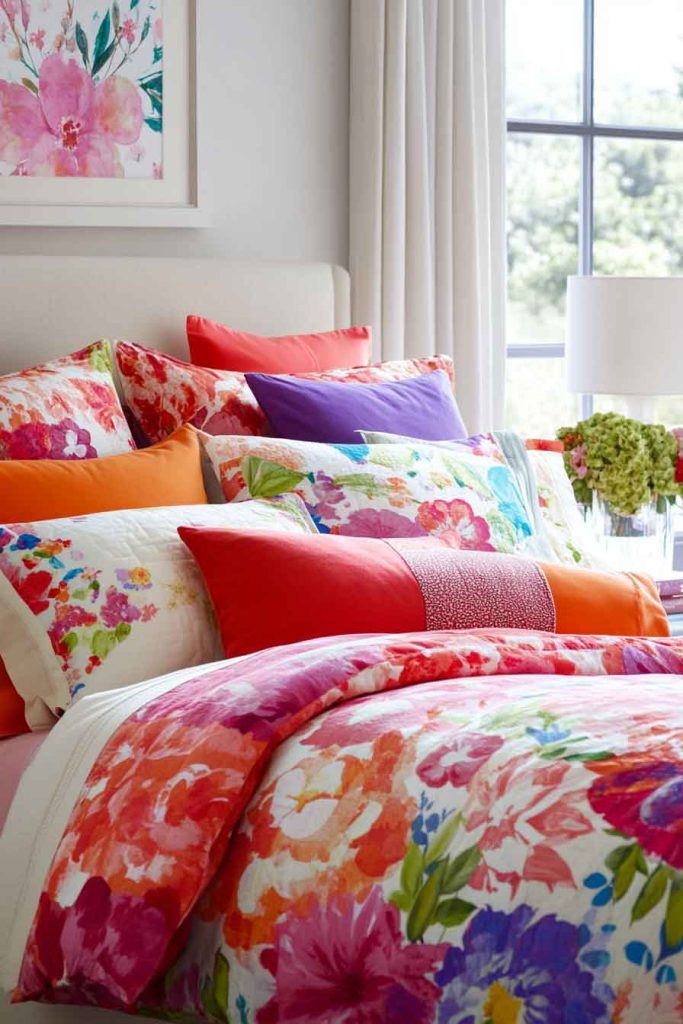 Invest in Colorful Bedding