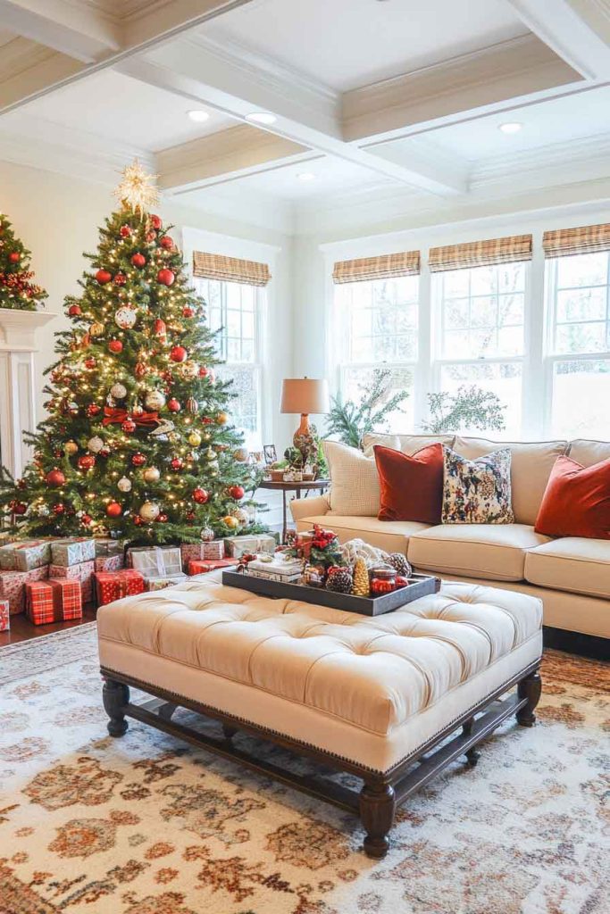 Multi-Generational Family Room with Inclusive Design