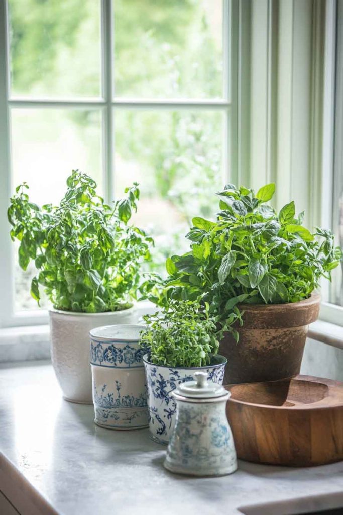 Fresh Herbs and Greenery