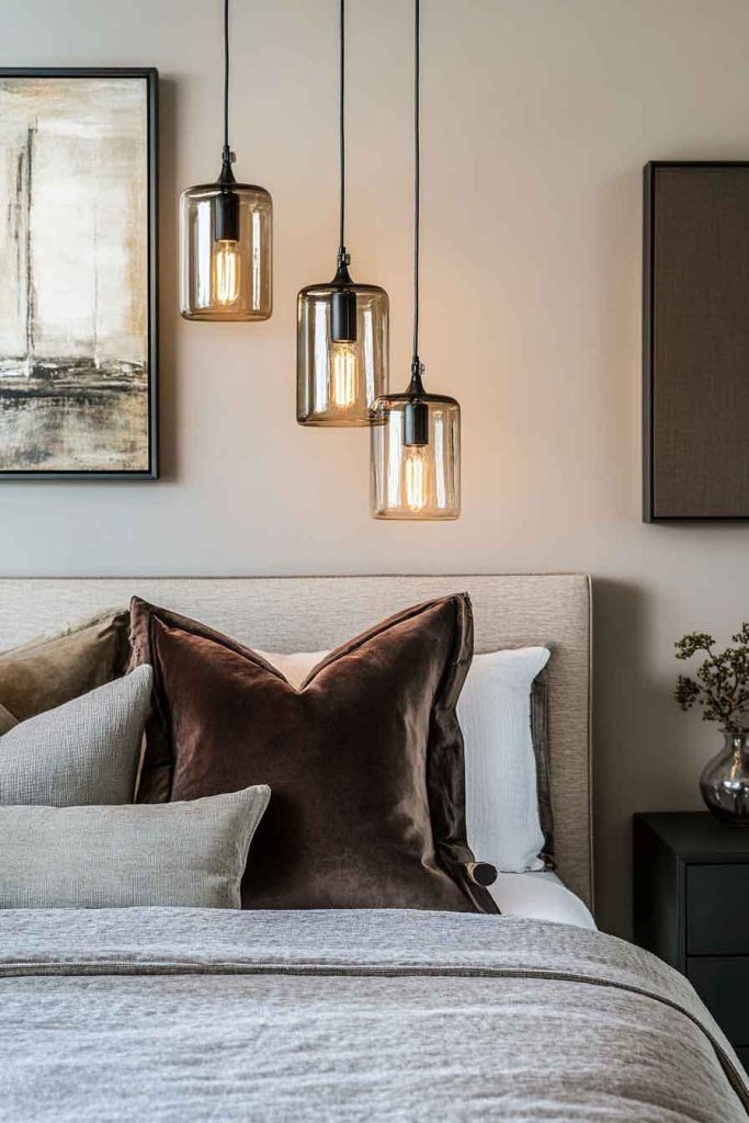Bedside Pendant Clusters