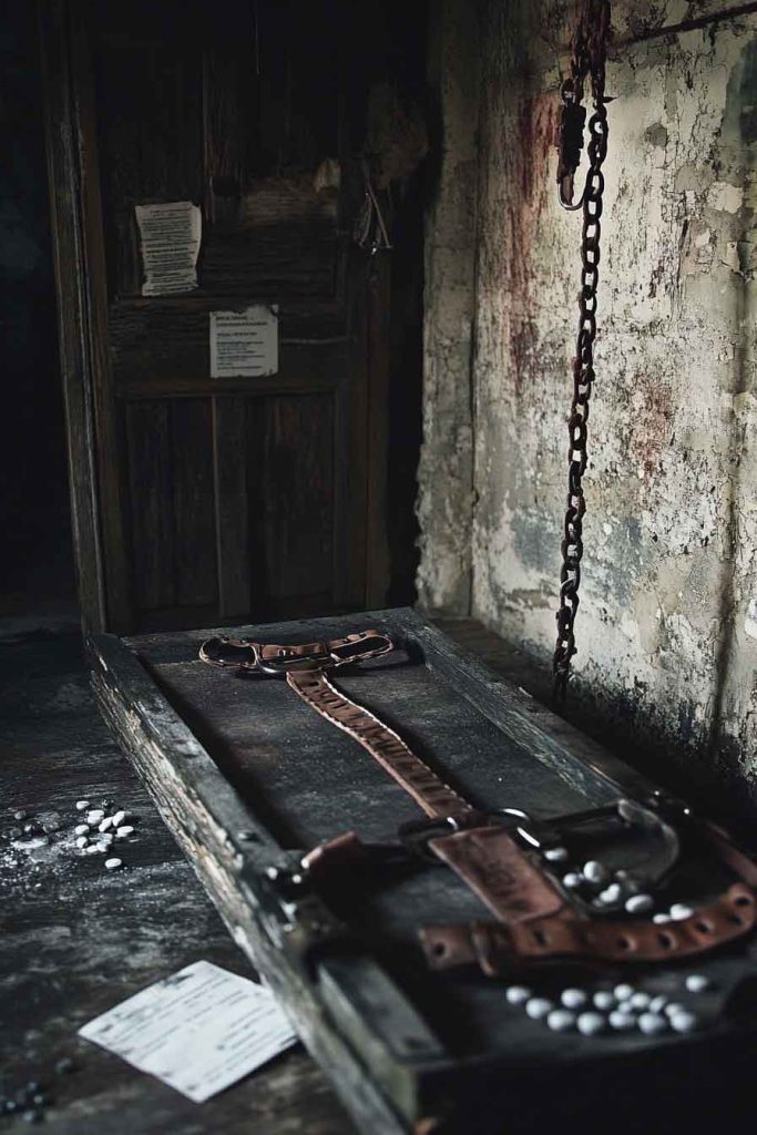 Asylum Escaped Patient Scene