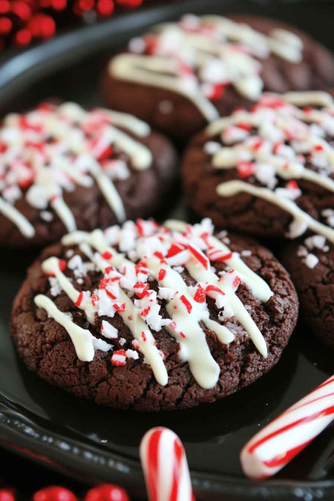 Chocolate Peppermint Cookies