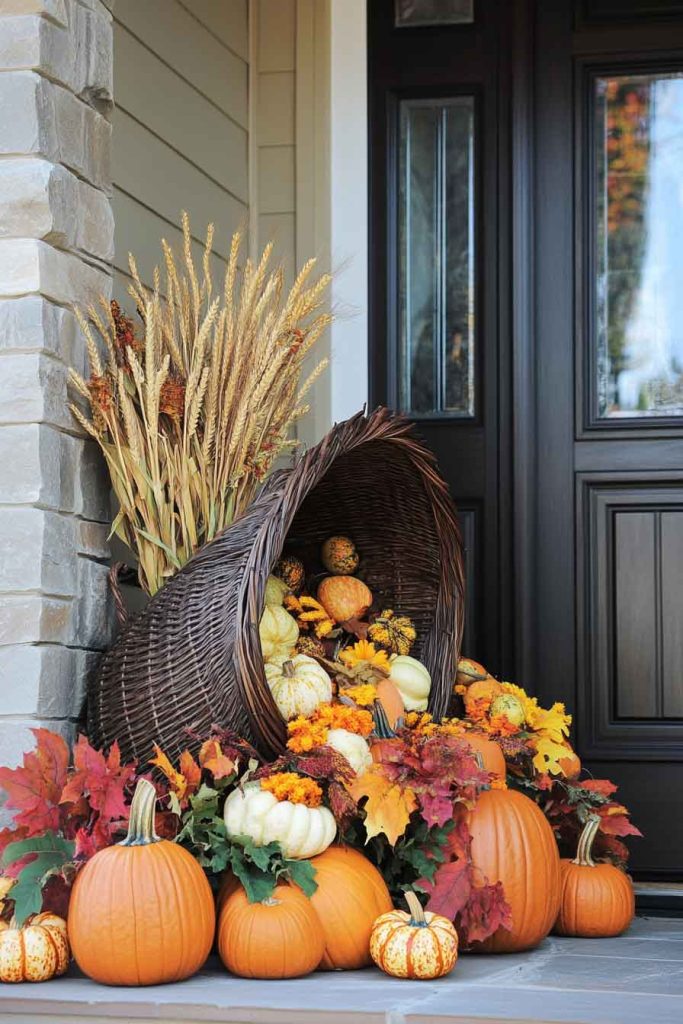 Harvest Abundance Door Display