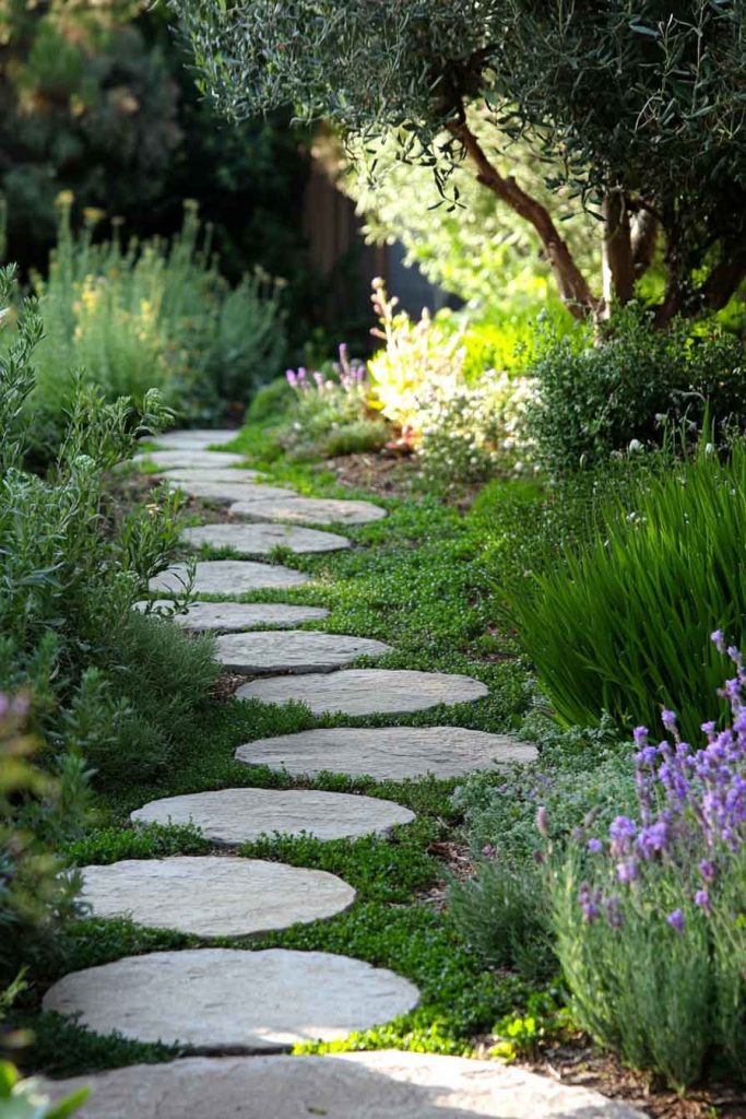 Round Stepping Stones