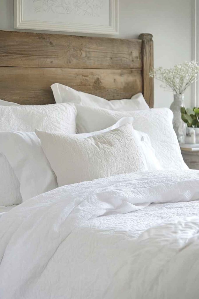 Layer White Bedding